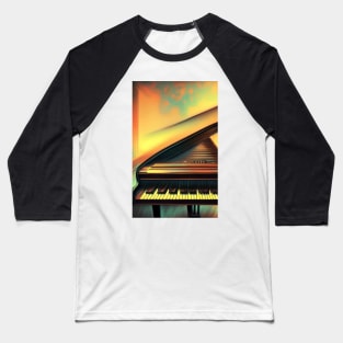 High Speed Piano Baseball T-Shirt